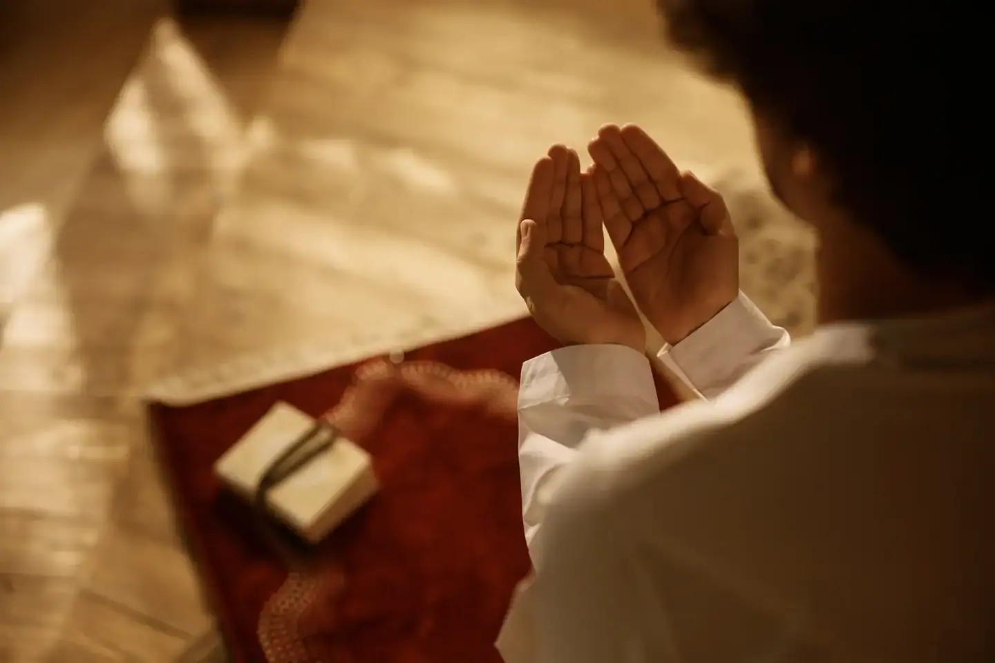 Welcoming Ramadan: A Journey of Faith, Charity, and Renewal 1 praying at home
